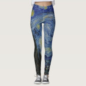 Van Gogh - Starry Night Leggings (Vorderseite)