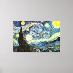 Van Gogh Starry Night Leinwanddruck