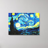 Van Gogh - Starry Night Leinwanddruck (Vorderseite)