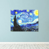 Van Gogh Starry Night Leinwanddruck (Insitu (Holzboden))