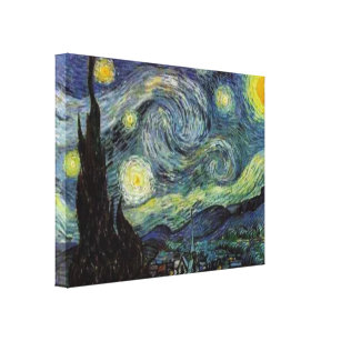 Van Gogh Starry Night Leinwanddruck