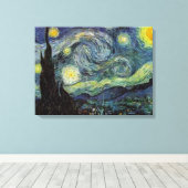 Van Gogh Starry Night Leinwanddruck (Insitu (Holzboden))