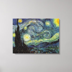 Van Gogh Starry Night Leinwanddruck