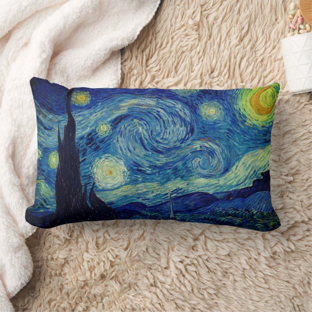 Van Gogh Starry Night Lendenkissen (Decke)