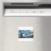 van gogh Starry night Magnet (In Situ (Geschirrspüler))
