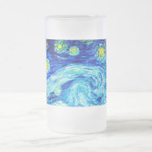 Van Gogh Starry Night Mattglas Bierglas (Mittel)