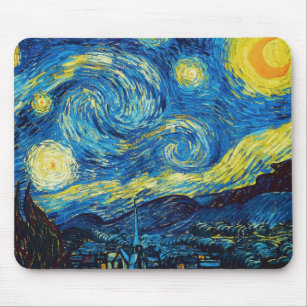 Van Gogh Starry Night Mouse Pad Mousepad