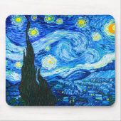 Van Gogh Starry Night Mousepad (Vorne)