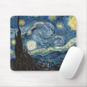 Van Gogh Starry Night Mousepad (Mit Mouse)