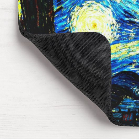 Van Gogh - Starry Night Mousepad (Ecke)