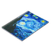 Van Gogh Starry Night Notizblock (Linke Seite)
