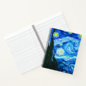 Van Gogh Starry Night Notizblock (Innenseite)