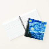 Van Gogh Starry Night Notizblock (Innenseite)