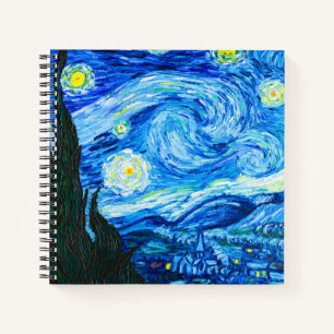 Van Gogh Starry Night Notizblock