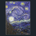 Van Gogh Starry Night Notizblock<br><div class="desc">Van Gogh Starry Night</div>