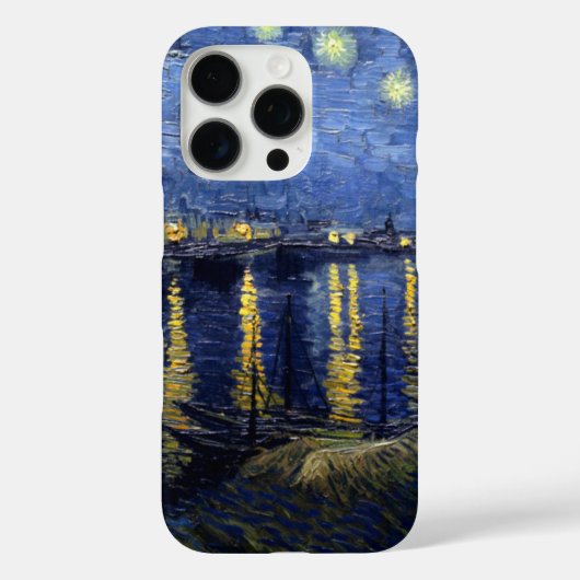Van Gogh Starry Night Over Rhone Case-Mate iPhone Hülle (Rückseite)