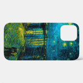 Van Gogh Starry Night Over Rhône Case-Mate iPhone Hülle (Rückseite (Horizontal))