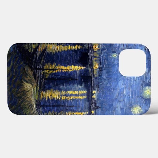 Van Gogh Starry Night Over Rhone Case-Mate iPhone Hülle (Rückseite (Horizontal))