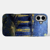Van Gogh Starry Night Over Rhone Case-Mate iPhone Hülle (Rückseite (Horizontal))