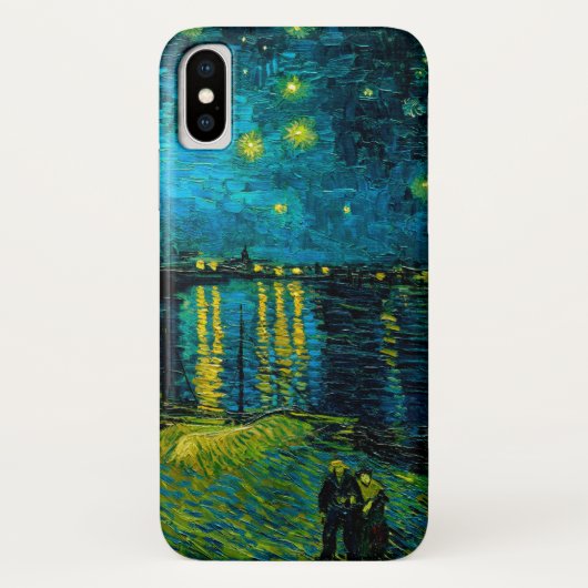 Van Gogh Starry Night Over Rhône Case-Mate iPhone Hülle (Rückseite)