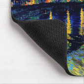 Van Gogh Starry Night Over Rhone (F474) Fine Art Mousepad (Ecke)