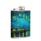 Van Gogh Starry Night Over Rhône Flachmann (Rechts)