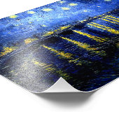Van Gogh - Starry Night over Rhone, Fotodruck (Ecke)