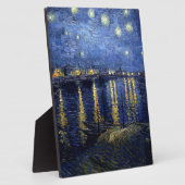 Van Gogh Starry Night Over Rhone Fotoplatte (Seite)