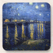 Van Gogh Starry Night Over Rhone Getränkeuntersetzer (Vorderseite)