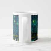Van Gogh Starry Night Over Rhône Jumbo-Tasse (Rückseite)
