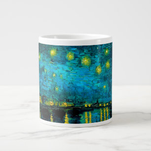 Van Gogh Starry Night Over Rhône Jumbo-Tasse