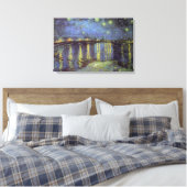 Van Gogh Starry Night Over Rhone Leinwanddruck (Insitu (Schlafzimmer))