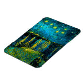 Van Gogh Starry Night Over Rhône Magnet (Linke Seite)