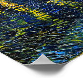 Van Gogh - Starry Night over Rhone Poster (Ecke)