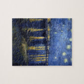 Van Gogh Starry Night Over Rhone Puzzle (Horizontal)