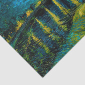 Van Gogh Starry Night Over Rhône Seidenpapier (Ausschnitt)