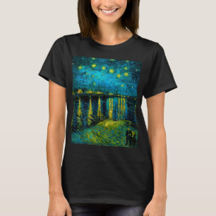 Van Gogh Starry Night Over Rhône T-Shirt