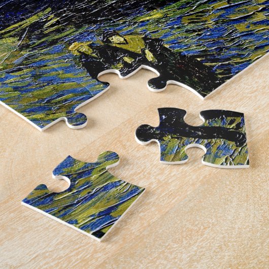 Van Gogh Starry Night Over the Rhone 1888 Puzzle (Seite)