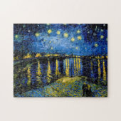 Van Gogh Starry Night Over the Rhone 1888 Puzzle (Horizontal)