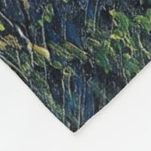 van Gogh Starry Night Over the Rhone Fleecedecke (Ecke)