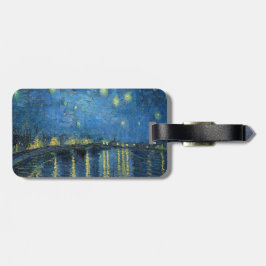 van Gogh Starry Night Over the Rhone Gepäckanhänger