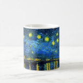 van Gogh Starry Night Over the Rhone Kaffeetasse (Mittel)