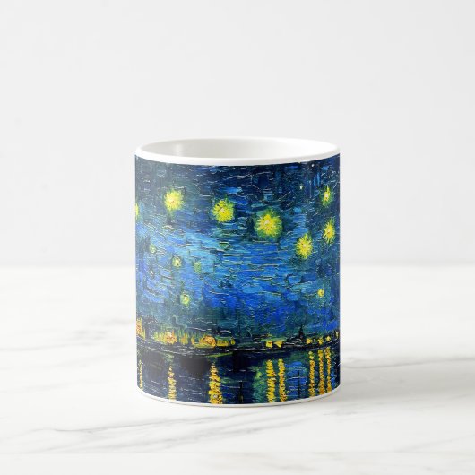 van Gogh Starry Night Over the Rhone Kaffeetasse (Mittel)