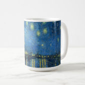 van Gogh Starry Night Over the Rhone Kaffeetasse (VorderseiteRechts)
