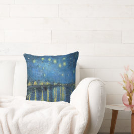 van Gogh Starry Night Over the Rhone Kissen