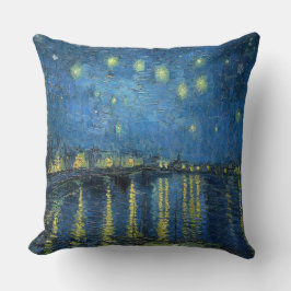 van Gogh Starry Night Over the Rhone Kissen