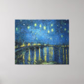 van Gogh Starry Night Over the Rhone Leinwanddruck (Vorderseite)