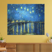 van Gogh Starry Night Over the Rhone Leinwanddruck (Insitu (Wohnzimmer))