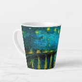 Van Gogh Starry Night Over the Rhône  Milchtasse (Linke Ecke)
