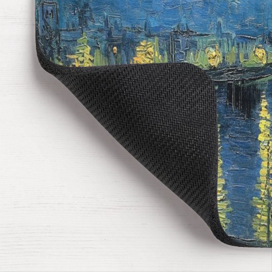 van Gogh Starry Night Over the Rhone Mousepad (Ecke)